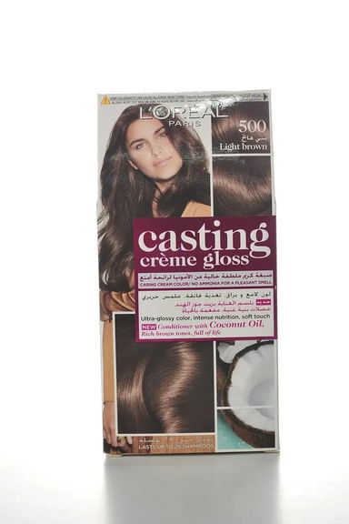 لوريال كريم صبغة شعر بني متوسط