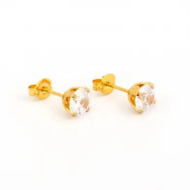 ستوديكس حلق طبي ذهبي 6 مم