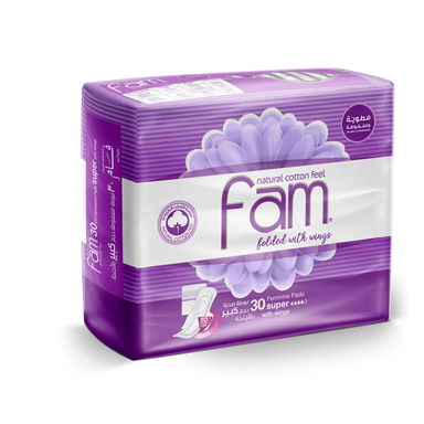 فام حفاضة سوبر 30 قطعة