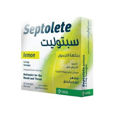 سيبتوليت استحلاب ليمون 18 قرص