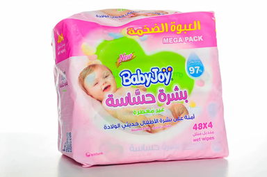 بيبي جوي مناديل مبللة 192 منديل