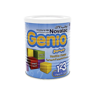 نوفالاك حليب جينيو 3 فانيليا 400 جم