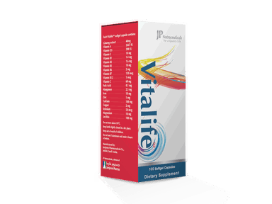 جي بي نيوتراسوتيكال فيتالايف 100 كبسولة