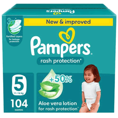 بامبرز حفاضات م5 104 قطعة