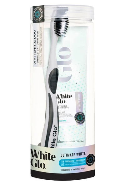 وايت جلو معجون أسنان وفرشاة وايت جلو ألتيميت وايت ديو160ج